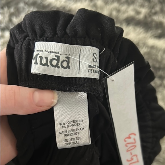 Mudd Black Track Pants - Picture 2 of 5